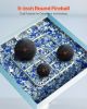 5 Inch 6 Pcs Ceramic Fire Balls Round Fire Stones Reusable Lava Rocks