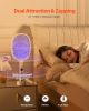 VEVOR Electric Fly Swatter 3 Layers Mesh & Screen Display 1500mAh Battery White