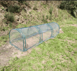 PVC Metal Tunnel Garden Greenhouse Kit